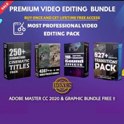 VIDEO EDITING MASTER BUNDLE